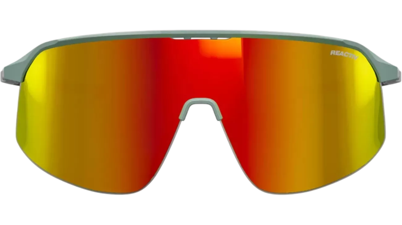 Julbo Density REACTIV 1-3 VERT GRIS Lunettes photochromiques ultralegères | LES ÉQUIPIERS