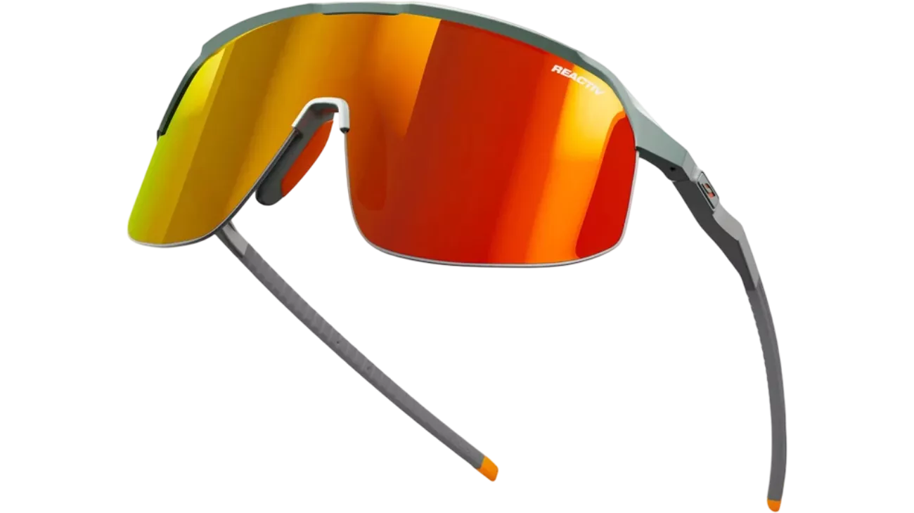 Julbo Density REACTIV 1-3 VERT GRIS Lunettes photochromiques ultralegères | LES ÉQUIPIERS
