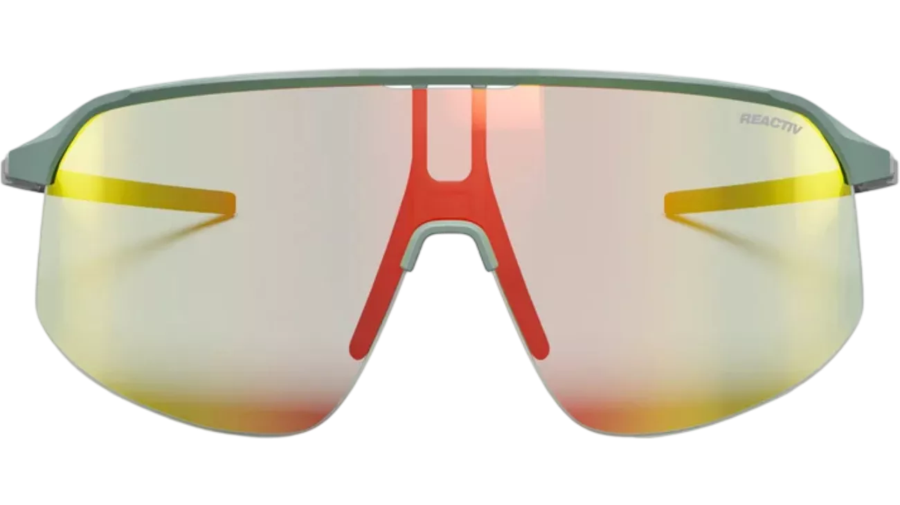 Julbo Density REACTIV 1-3 VERT GRIS Lunettes photochromiques ultralegères | LES ÉQUIPIERS