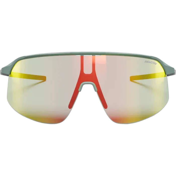 Julbo Density REACTIV 1-3 VERT GRIS Lunettes photochromiques ultralegères | LES ÉQUIPIERS