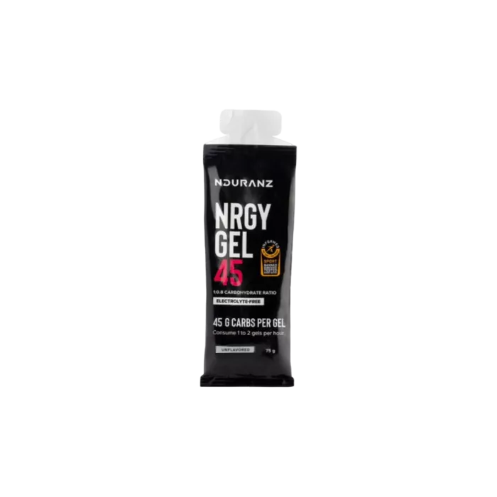 Nduranz Nrgy Gel 45 Sans Électrolytes 75G – Gel énergétique endurance | LES ÉQUIPIERS