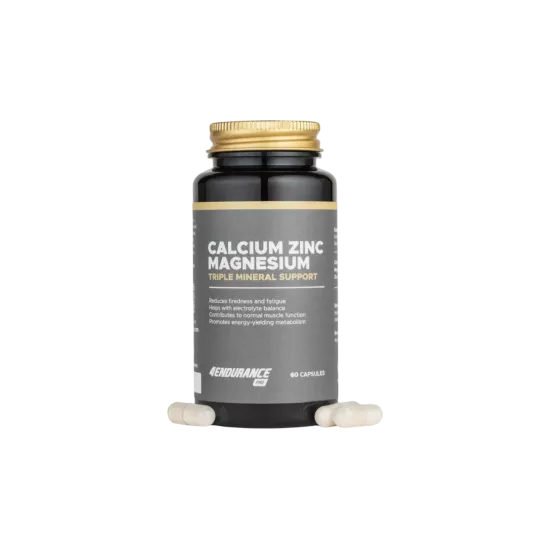 4Endurance Pro Calcium Zinc Magnésium – Complément alimentaire 60 gélules | LES ÉQUIPIERS