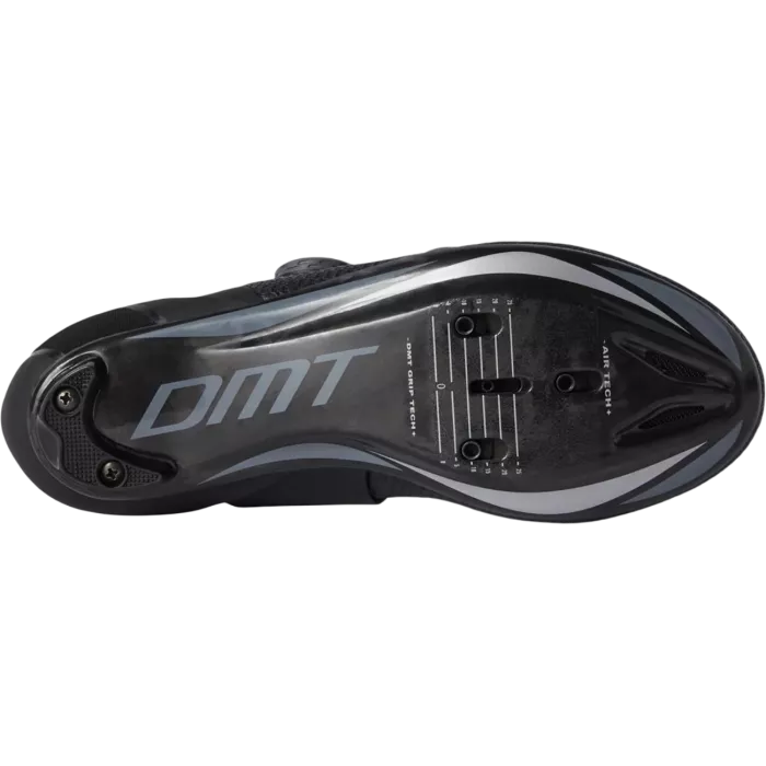 Chaussures Route DMT SH10 Noires | 3D Knit Hybride, Double BOA® L6, Semelle Carbone | Les Équipiers