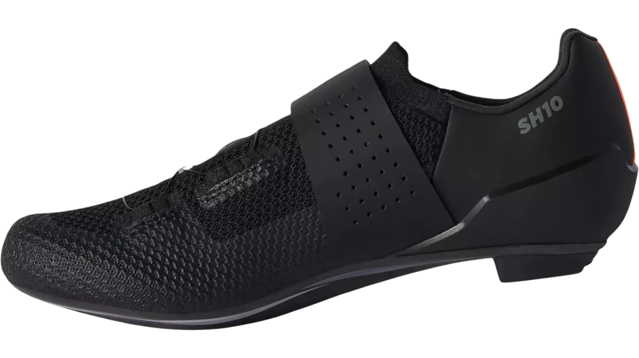Chaussures Route DMT SH10 Noires | 3D Knit Hybride, Double BOA® L6, Semelle Carbone | Les Équipiers