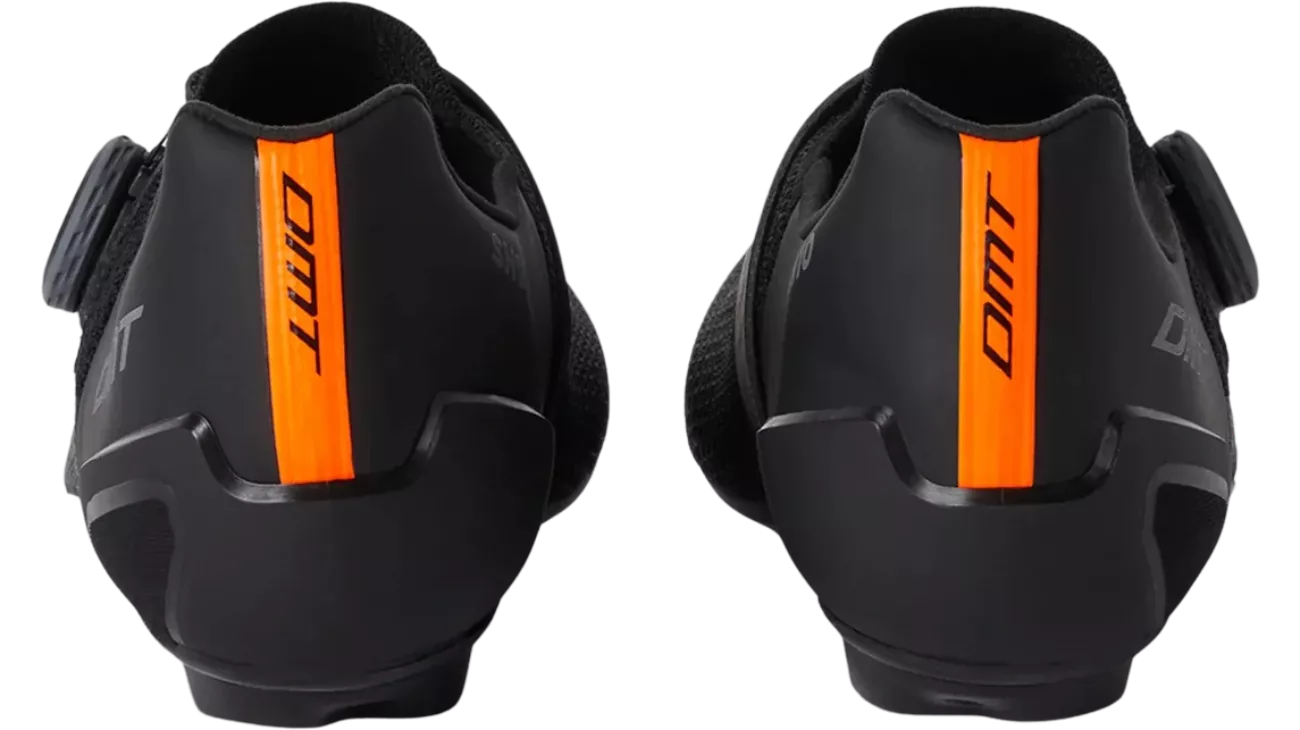 Chaussures Route DMT SH10 Noires | 3D Knit Hybride, Double BOA® L6, Semelle Carbone | Les Équipiers