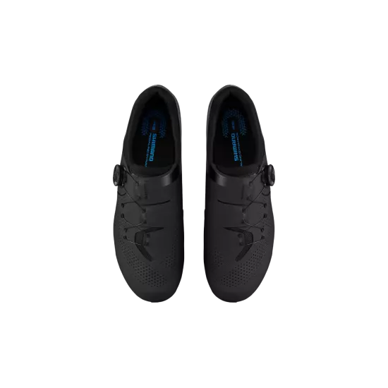 Chaussures Route Shimano SH-RC302 Wide — Modèle Large | BOA L6Z, Dynalast, Indice 6 | Les Équipiers
