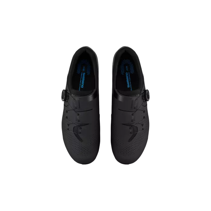 Chaussures Route Shimano SH-RC302 Wide — Modèle Large | BOA L6Z, Dynalast, Indice 6 | Les Équipiers