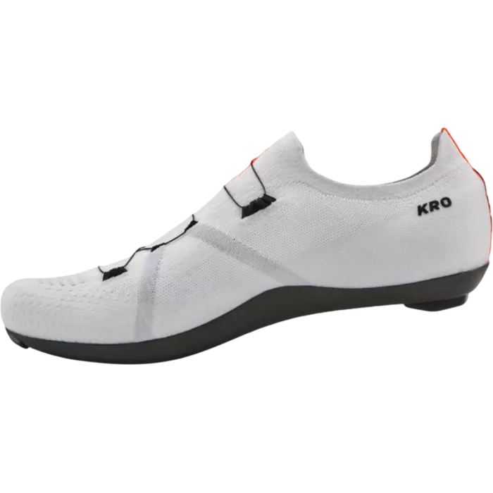 Chaussures Route DMT KR0 Blanc | 3D Knit, Double BOA® Li2, Semelle Carbone SL | Les Équipiers