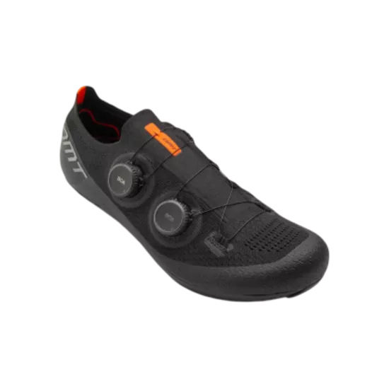 Chaussures Route DMT KR0 Blanc | 3D Knit, Double BOA® Li2, Semelle Carbone SL | Les Équipiers
