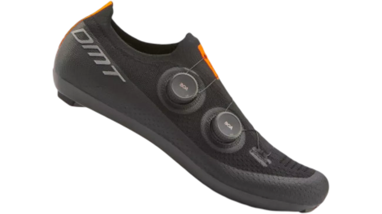 Chaussures Route DMT KR0 Blanc | 3D Knit, Double BOA® Li2, Semelle Carbone SL | Les Équipiers