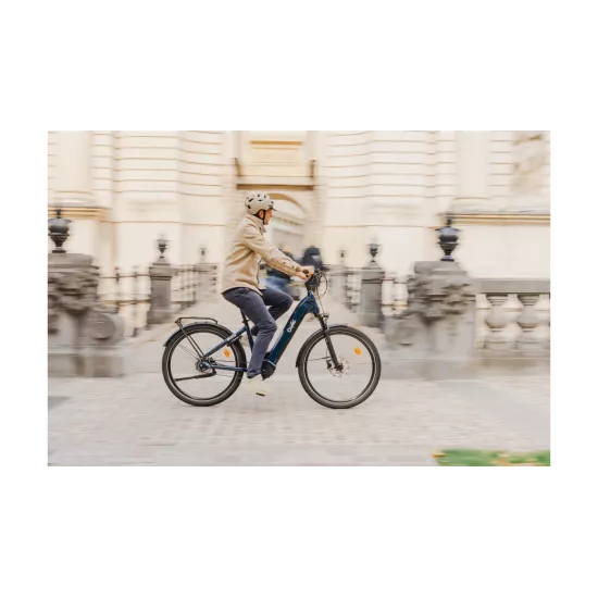 Vélo Électrique Urbain O2feel Duma 4 | Moteur 70 Nm, Autonomie 240 km, Shimano Acera | Les Équipiers