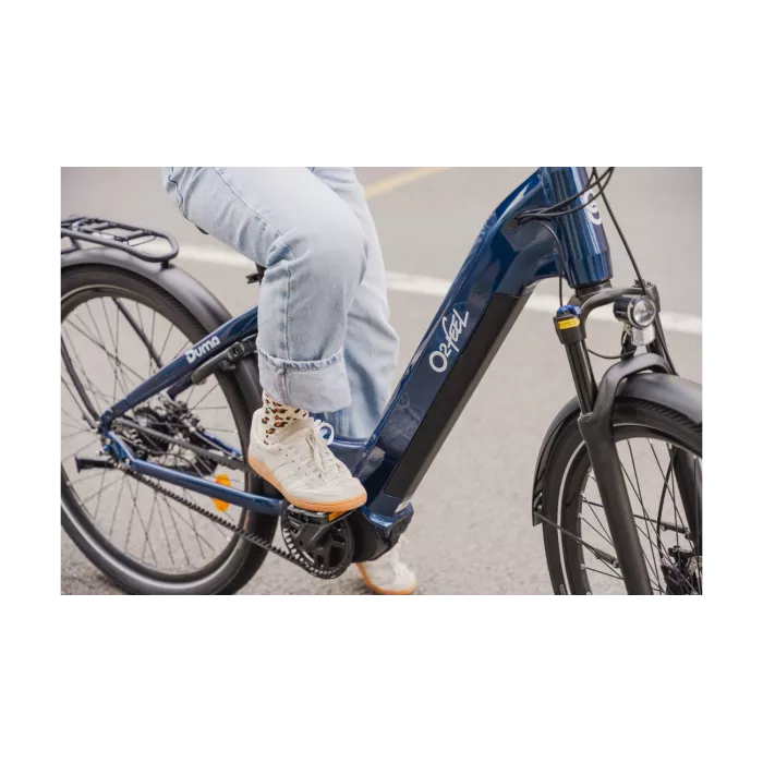 Vélo Électrique Urbain O2feel Duma 4 | Moteur 70 Nm, Autonomie 240 km, Shimano Acera | Les Équipiers