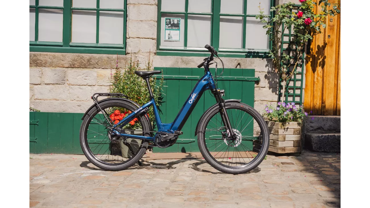 Vélo Électrique Urbain O2feel Duma 4 | Moteur 70 Nm, Autonomie 240 km, Shimano Acera | Les Équipiers