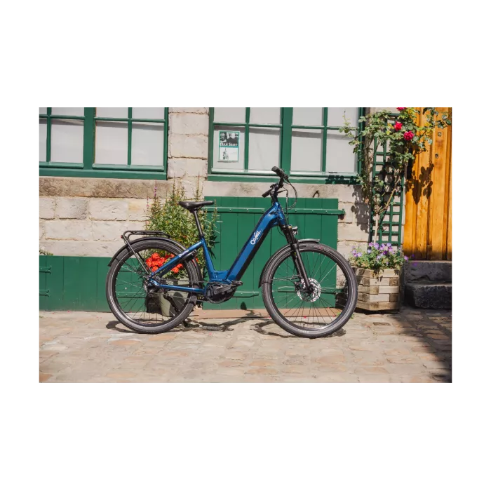 Vélo Électrique Urbain O2feel Duma 4 | Moteur 70 Nm, Autonomie 240 km, Shimano Acera | Les Équipiers