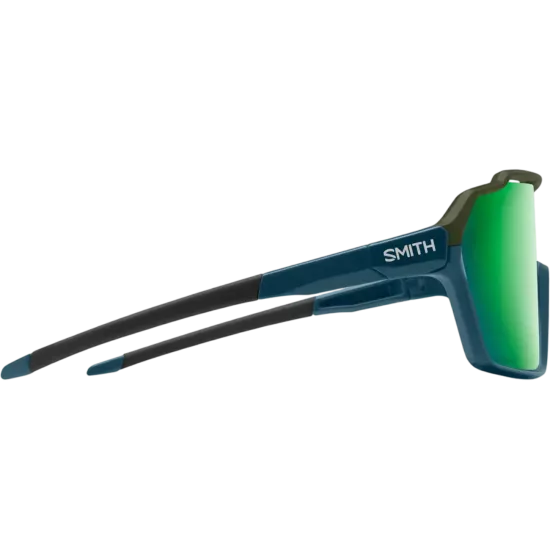 Lunettes cyclisme Smith Shift XL Mag Stone Moss – ChromaPop Green Mirror | LesÉquipiers.cc