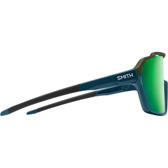 Lunettes cyclisme Smith Shift XL Mag Stone Moss – ChromaPop Green Mirror | LesÉquipiers.cc