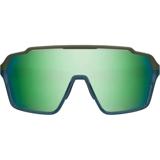 Lunettes cyclisme Smith Shift XL Mag Stone Moss – ChromaPop Green Mirror | LesÉquipiers.cc