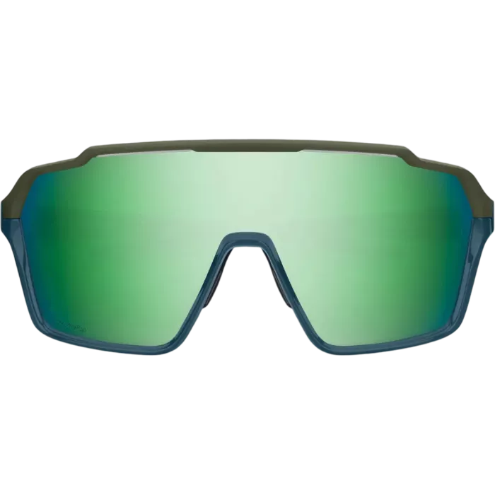 Lunettes cyclisme Smith Shift XL Mag Stone Moss – ChromaPop Green Mirror | LesÉquipiers.cc