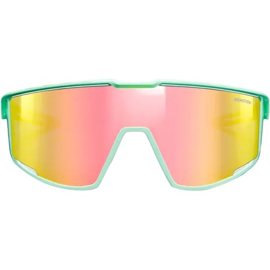 Julbo Fury Vert Gris Reactiv Performance 1-3 – Lunettes vélo photochromiques | LesÉquipiers.cc