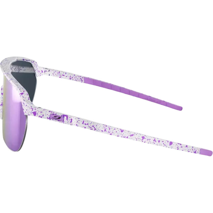 Julbo Frequency Mat Blanc Violet Spectron 3 – Lunettes vélo cyclisme | LesÉquipiers.cc