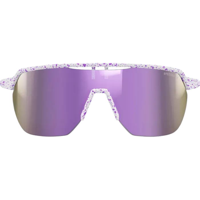Julbo Frequency Mat Blanc Violet Spectron 3 – Lunettes vélo cyclisme | LesÉquipiers.cc