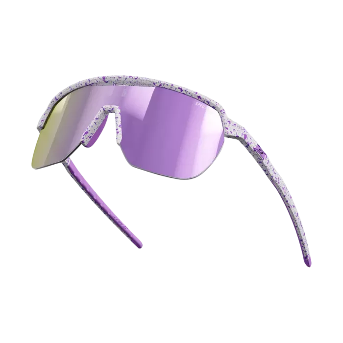 Julbo Frequency Mat Blanc Violet Spectron 3 – Lunettes vélo cyclisme | LesÉquipiers.cc