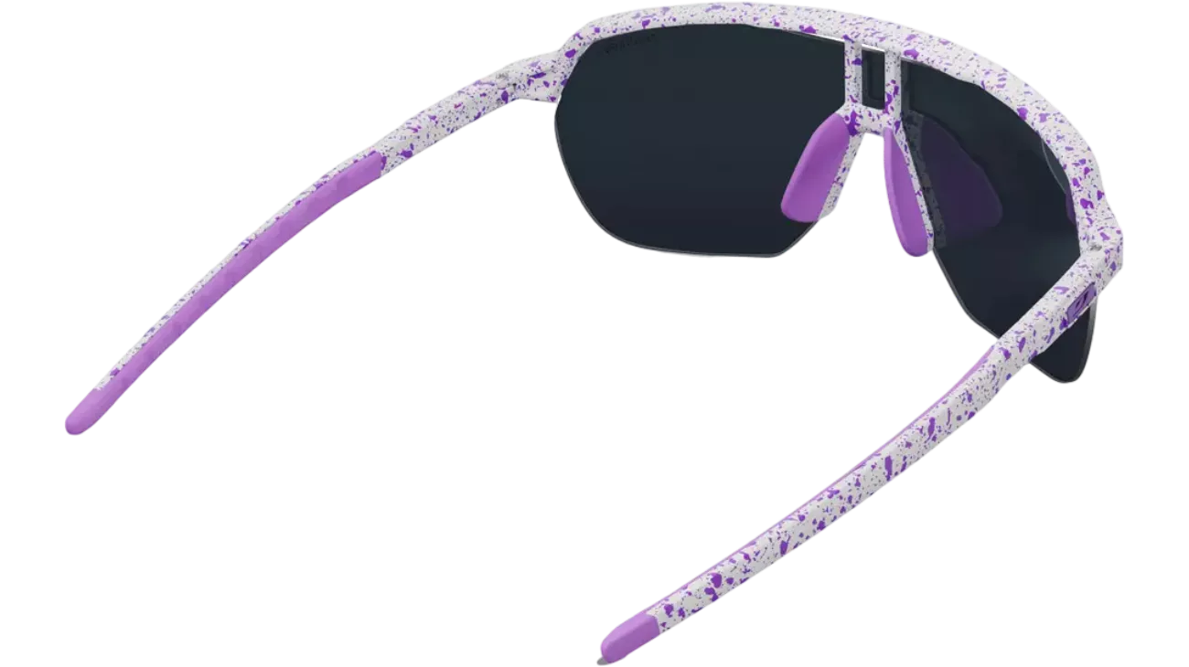 Julbo Frequency Mat Blanc Violet Spectron 3 – Lunettes vélo cyclisme | LesÉquipiers.cc