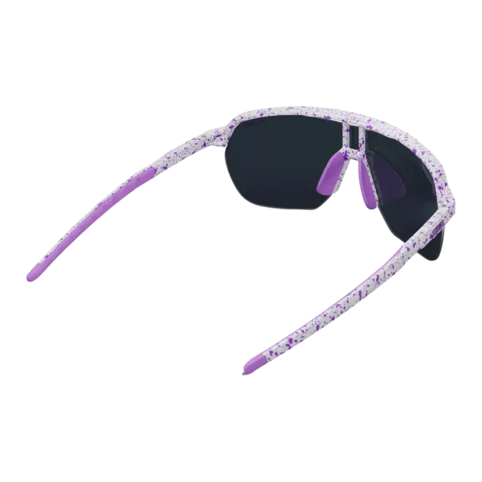 Julbo Frequency Mat Blanc Violet Spectron 3 – Lunettes vélo cyclisme | LesÉquipiers.cc