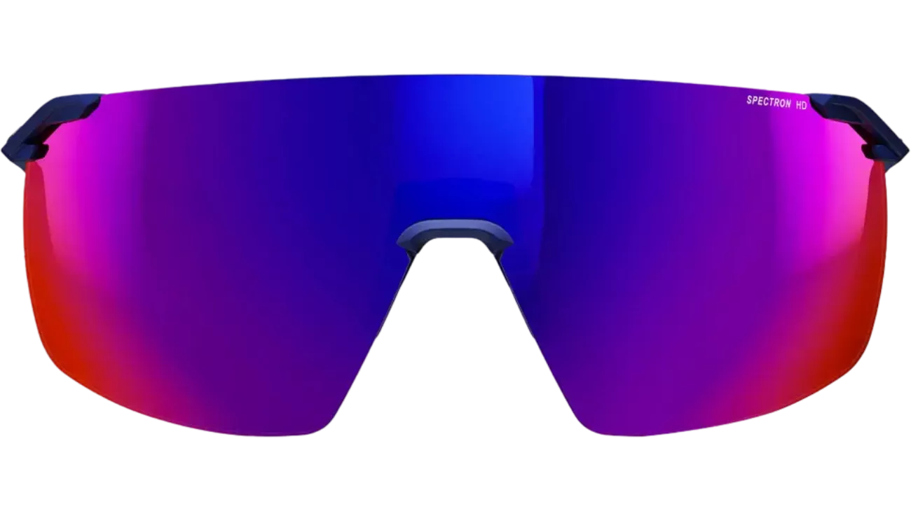 Julbo Faster L Mat Bleu Foncé Or Spectron HD 3 – Lunettes vélo grand visage | LesÉquipiers.cc