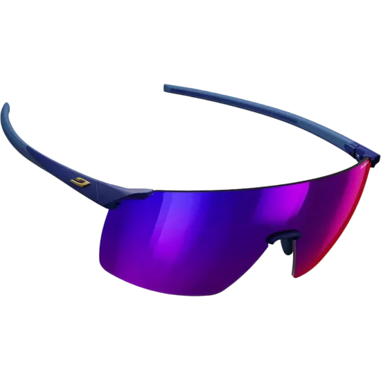 Julbo Faster L Mat Bleu Foncé Or Spectron HD 3 – Lunettes vélo grand visage | LesÉquipiers.cc
