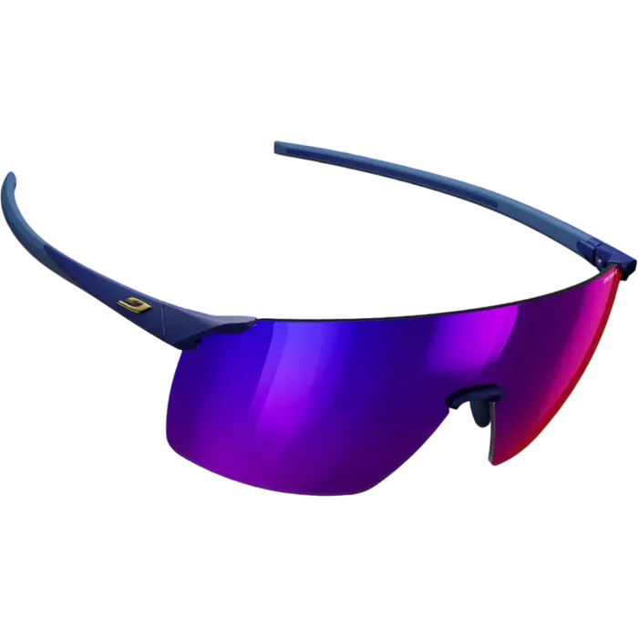 Julbo Faster L Mat Bleu Foncé Or Spectron HD 3 – Lunettes vélo grand visage | LesÉquipiers.cc