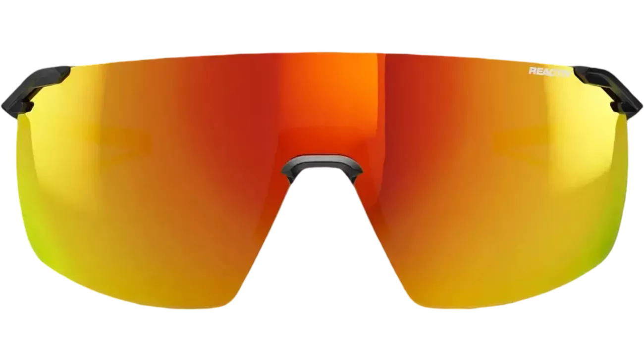 Julbo Faster L Translucide Mat Noir Reactiv 1-3 – Lunettes vélo photochromiques grand visage | Les Équipiers.cc