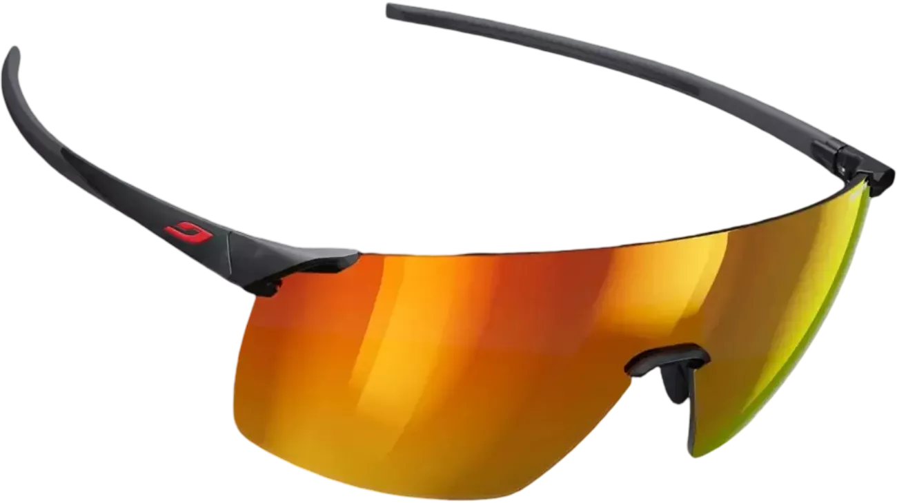 Julbo Faster L Translucide Mat Noir Reactiv 1-3 – Lunettes vélo photochromiques grand visage | Les Équipiers.cc