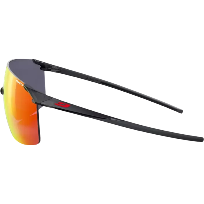 Julbo Faster L Translucide Mat Noir Reactiv 1-3 – Lunettes vélo photochromiques grand visage | Les Équipiers.cc