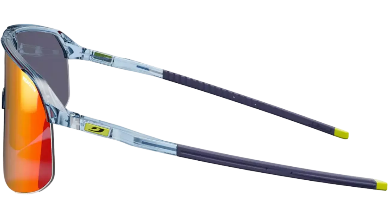 Julbo Density Reactiv 1-3 Light Amplifier Bleu Jaune – Lunettes vélo photochromiques | LesÉquipiers.cc