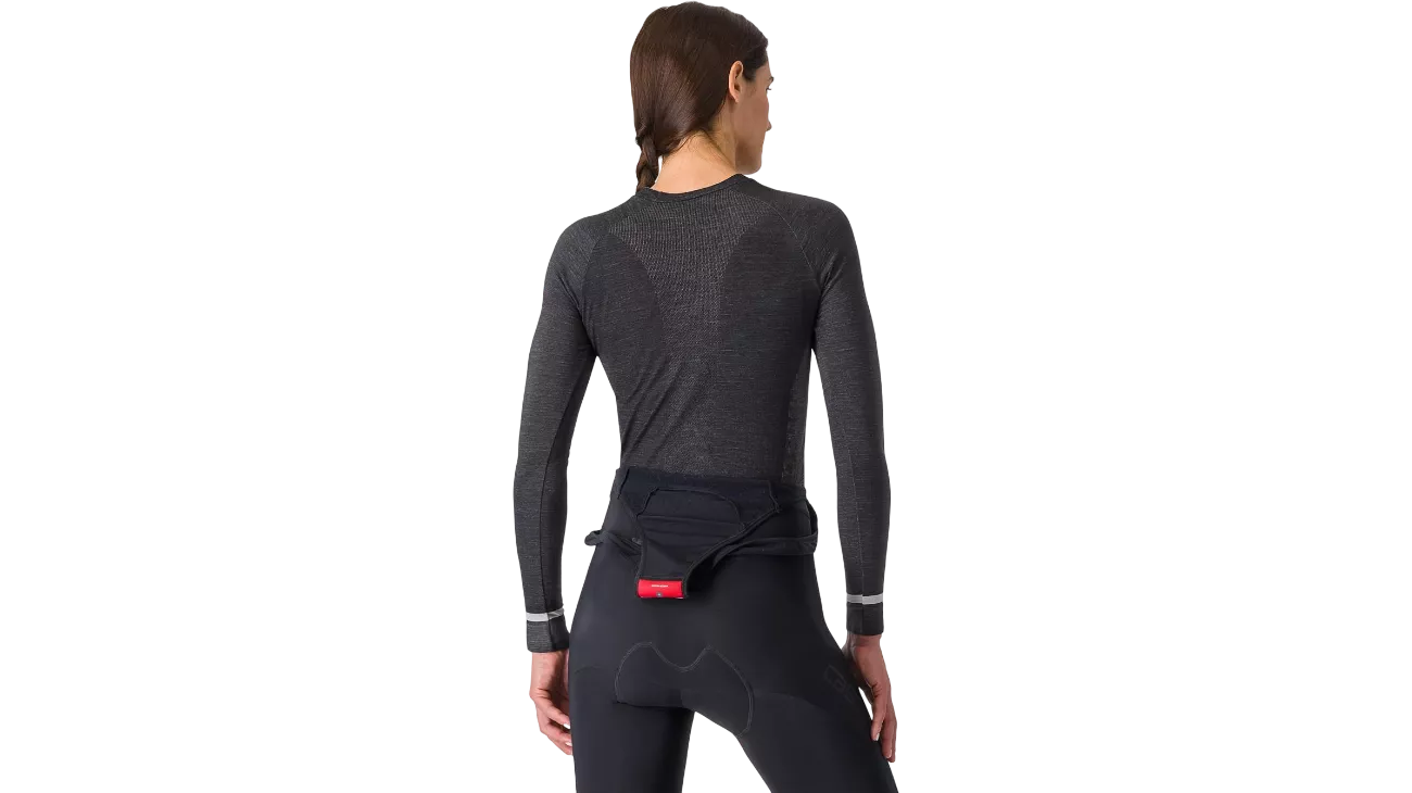 Sous-maillot Castelli Merino Seamless W Baselayer Femme – Hiver | Les Équipiers.cc