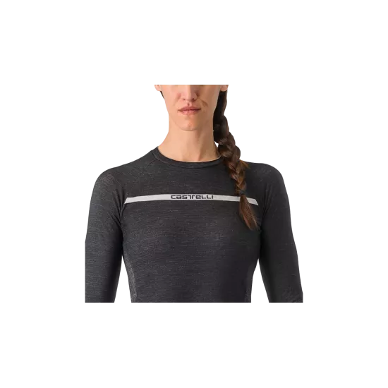 Sous-maillot Castelli Merino Seamless W Baselayer Femme – Hiver | Les Équipiers.cc