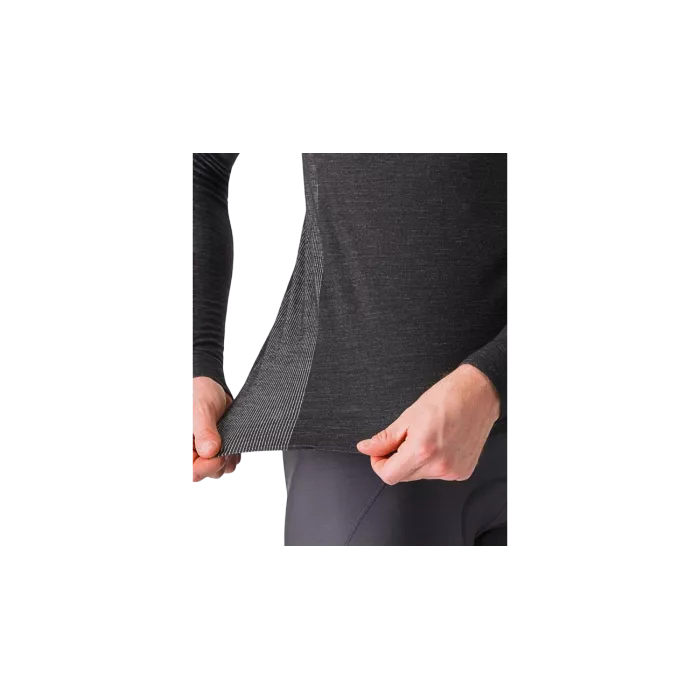 Sous-maillot Castelli Merino Seamless Baselayer Homme – Hiver | Les Équipiers.cc