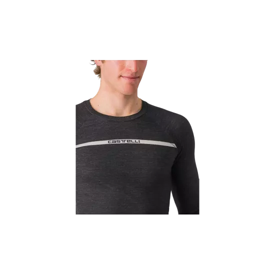 Sous-maillot Castelli Merino Seamless Baselayer Homme – Hiver | Les Équipiers.cc