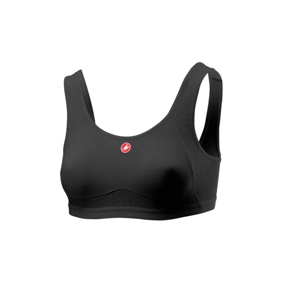 Soutien-gorge cyclisme femme Castelli Rosso Corsa - Noir | LesÉquipiers.cc