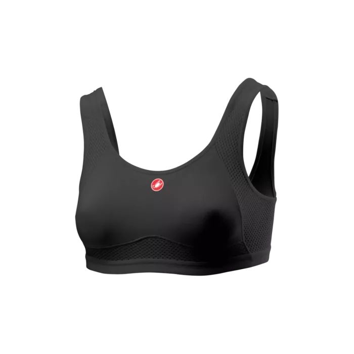 Soutien-gorge cyclisme femme Castelli Rosso Corsa - Noir | LesÉquipiers.cc