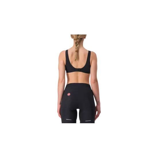 Soutien-gorge cyclisme femme Castelli Rosso Corsa - Noir | LesÉquipiers.cc