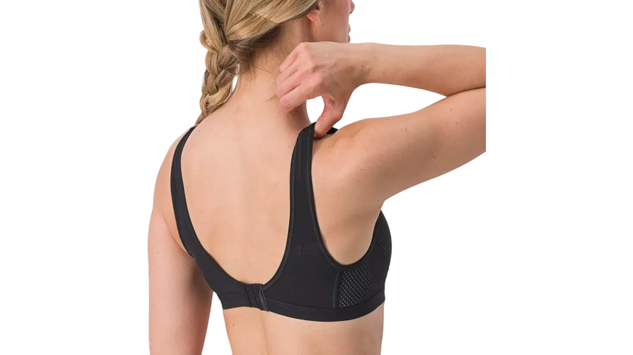 Soutien-gorge cyclisme femme Castelli Rosso Corsa - Noir | LesÉquipiers.cc