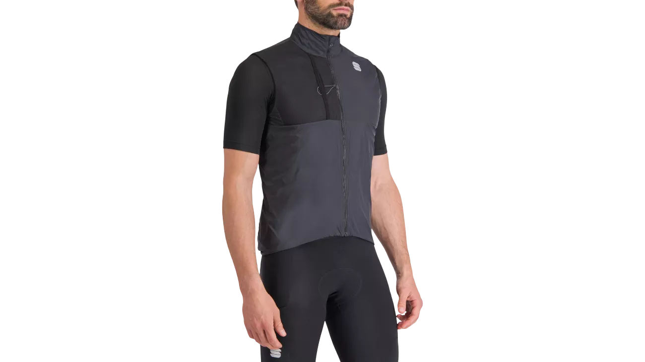 Sportful Supergiara Layer Vest – Gilet coupe-vent cyclisme gravel homme | LesEquipiers.cc