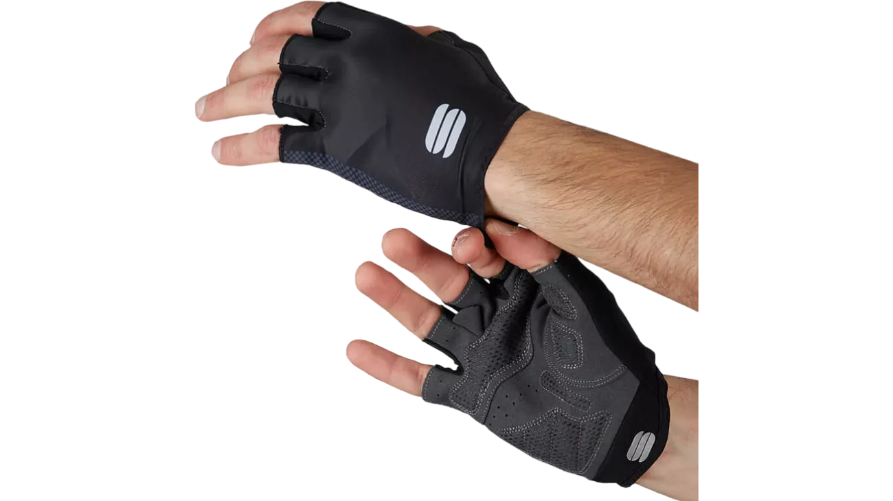 Gants courts route Sportful Race — Micro-silicone, prise ferme, compétition | LesÉquipiers.cc