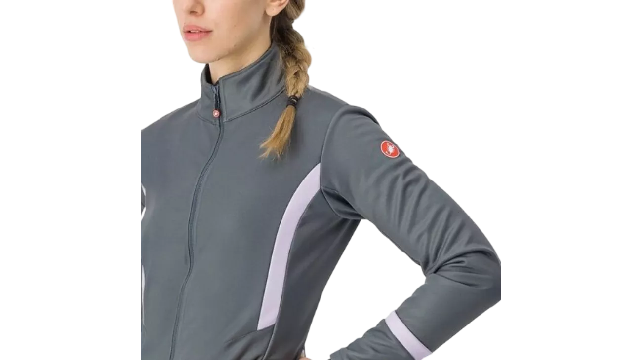 Castelli Dinamica 2 Jacket – Veste cyclisme hiver femme GORE-TEX INFINIUM™ WINDSTOPPER® | LesEquipiers.cc