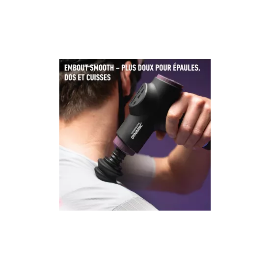 Dynamic Bike Care Therminator® – Pistolet de massage 3 en 1 chaud, froid et percussif pour cyclistes | LesEquipiers.cc