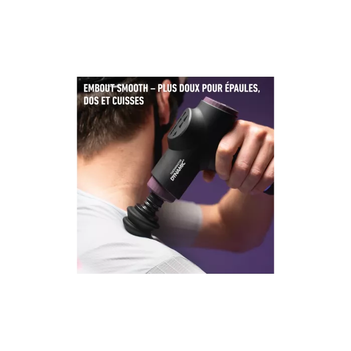Dynamic Bike Care Therminator® – Pistolet de massage 3 en 1 chaud, froid et percussif pour cyclistes | LesEquipiers.cc