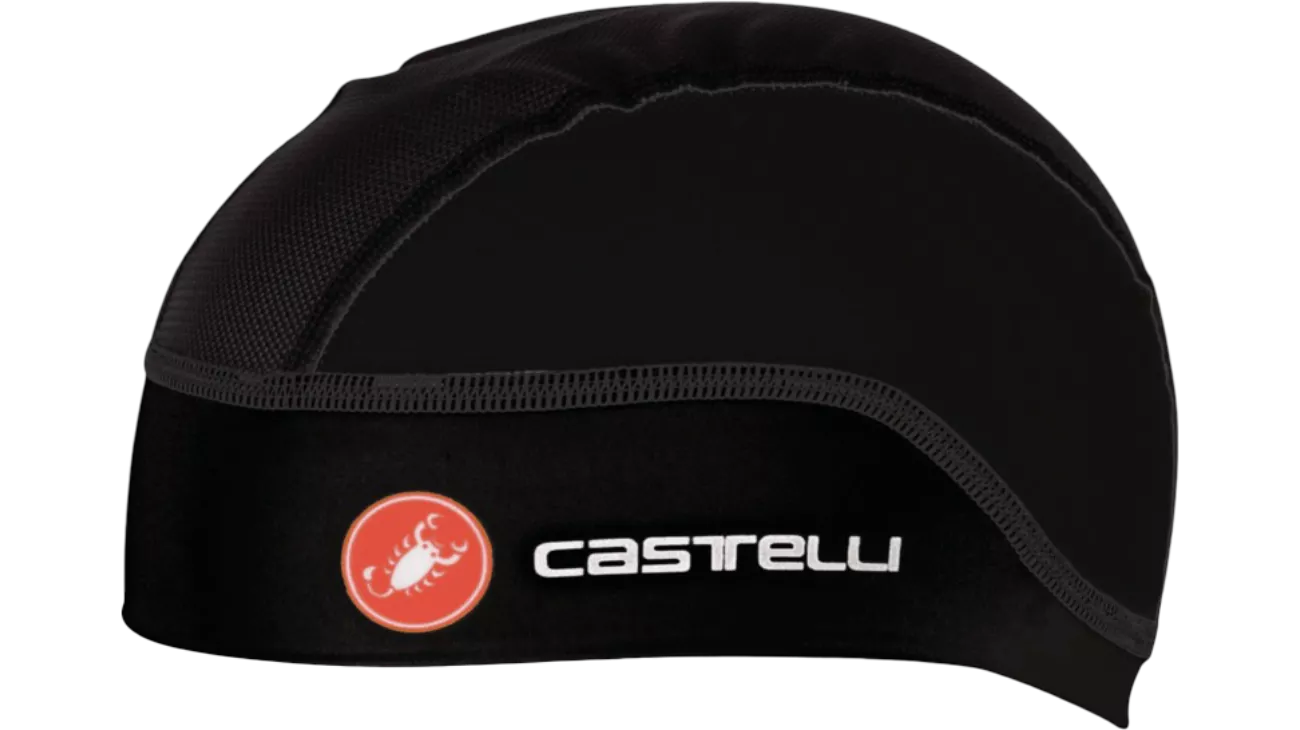 Castelli Summer – Sous-casque cyclisme ultra-léger 21 g blanc intense | LesEquipiers.cc