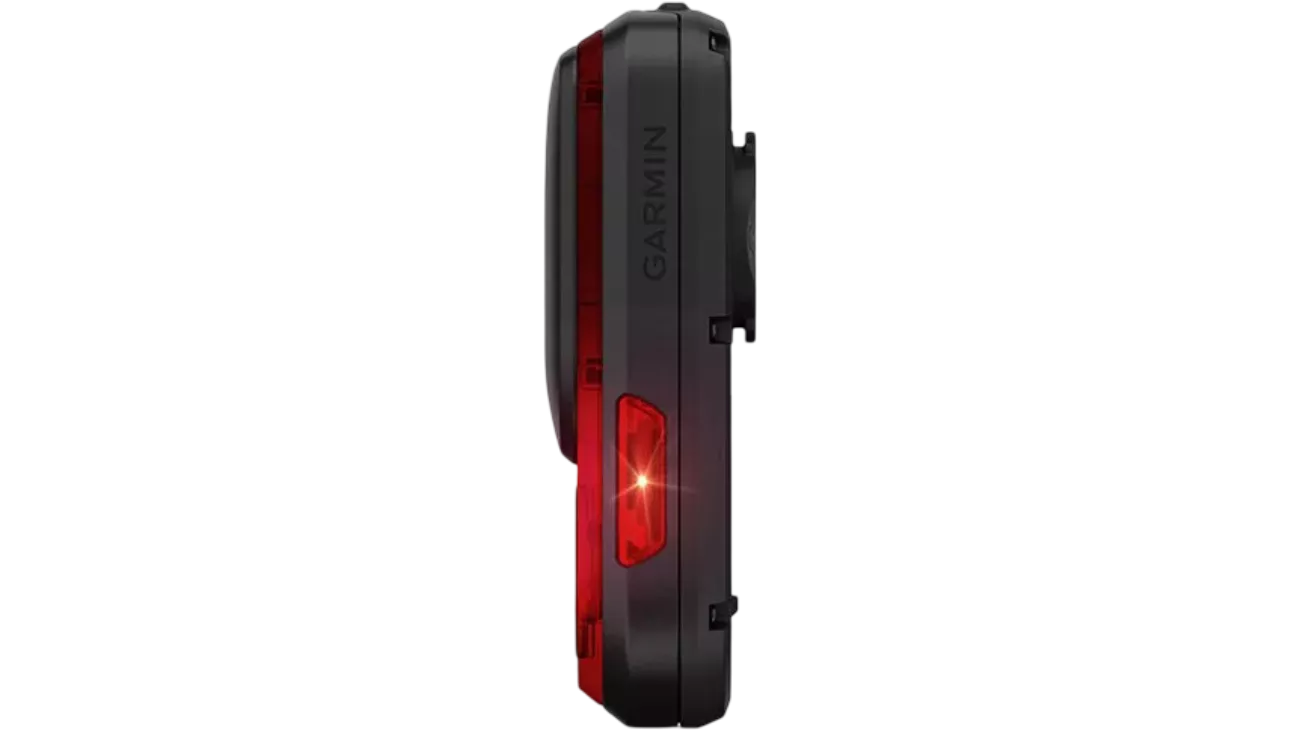 Radar feu arrière Garmin Varia RearVue 820 — Détection 175 m, feu stop, 24h, USB-C | LesÉquipiers.cc